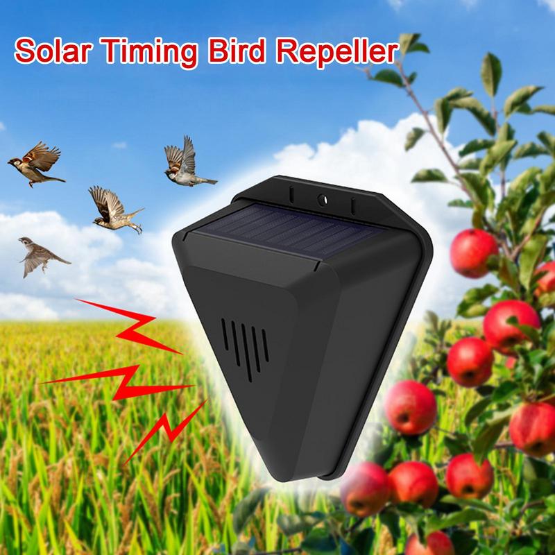 Solar Bird Scarer - الموقت الشمسي مبيد الحشرات الطيور مع