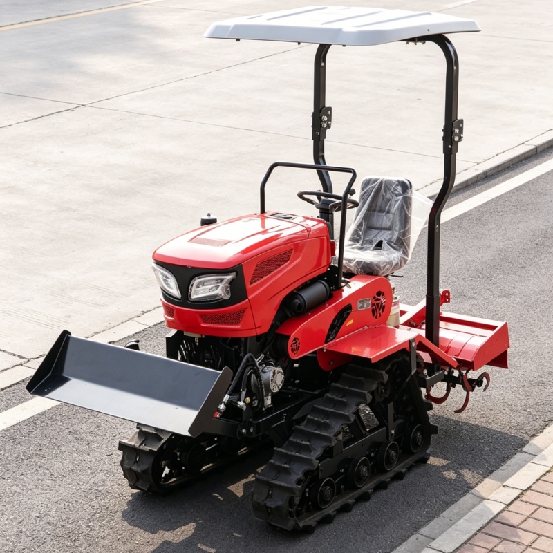 Agriculture Farming Tractor - محراث دوار زاحف مخصص لعام 2026،