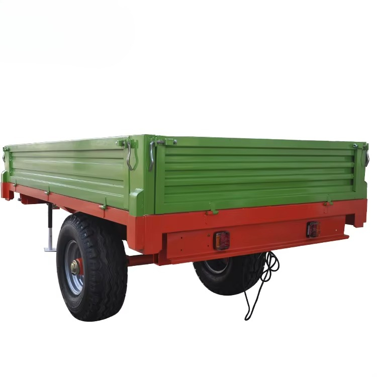 مقطورة زراعية ثقيلة سعة 4 طن ل - مراجعة Agriculture Farming Tractor وسعره