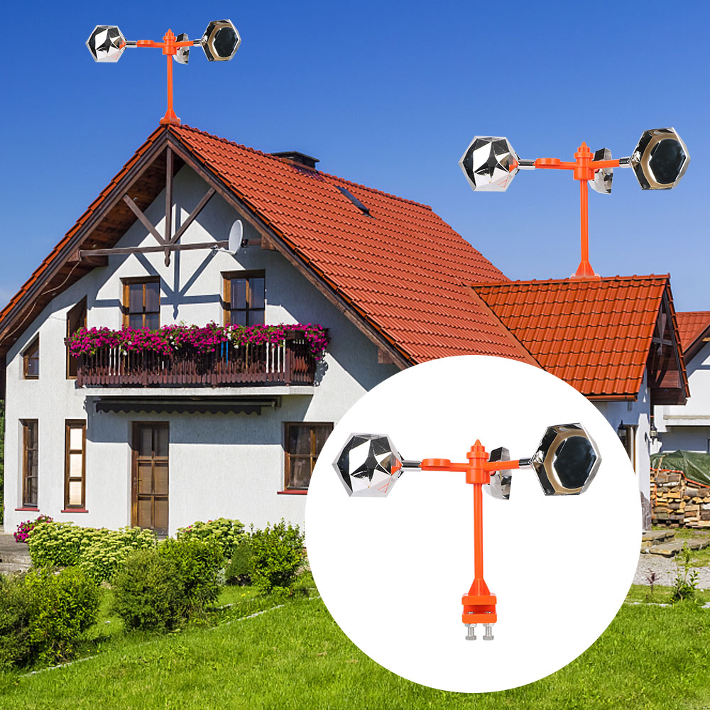 جهاز قيادة طارد الطيور العاكس  - مراجعة Solar Bird Scarer وسعره