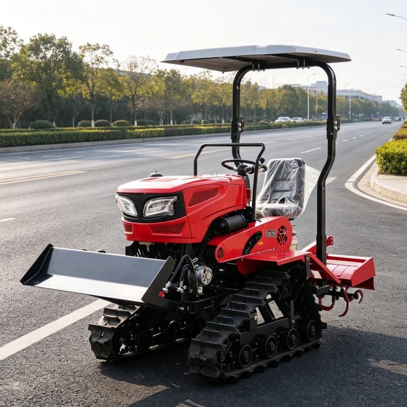 محراث دوار زاحف مخصص لعام 2026 - مراجعة Agriculture Farming Tractor وسعره