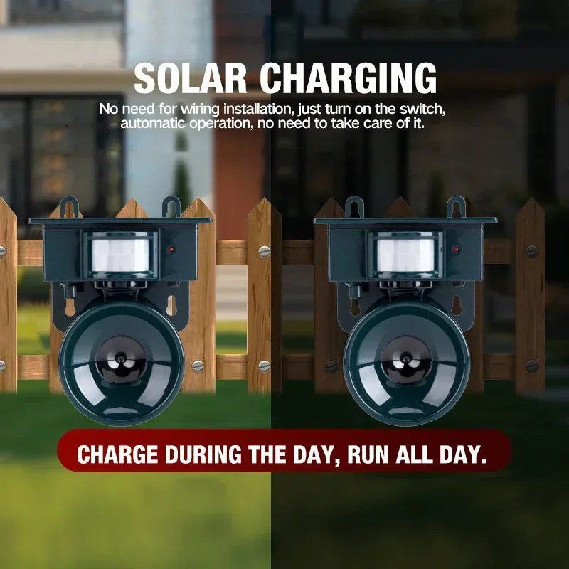 جهاز طرد الحيوانات بالموجات فو - مراجعة Solar Bird Scarer وسعره
