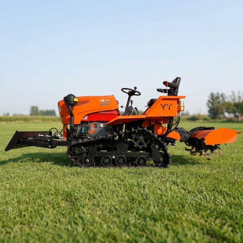 جرار زاحف رباعي الدفع بقوة 35  - مراجعة Agriculture Farming Tractor وسعره