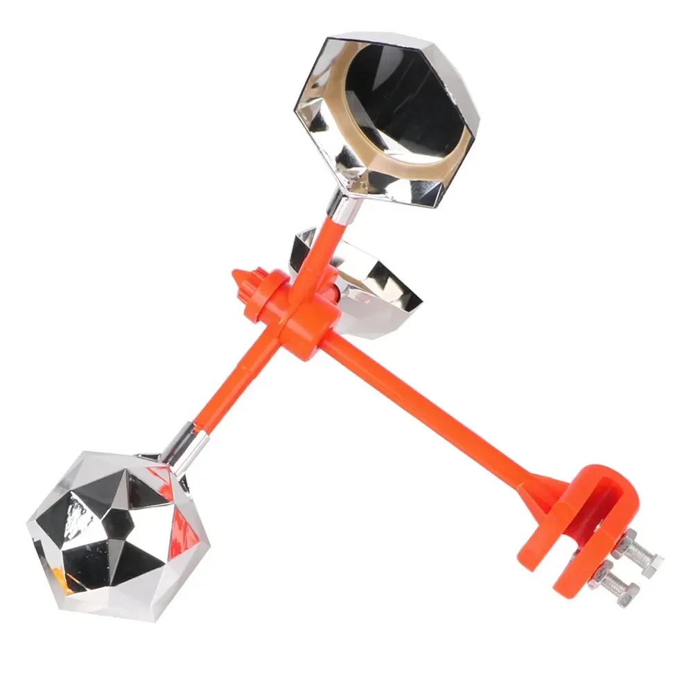 360 °   فزاعة دوارة عاكسة للضو - مراجعة Solar Bird Scarer وسعره