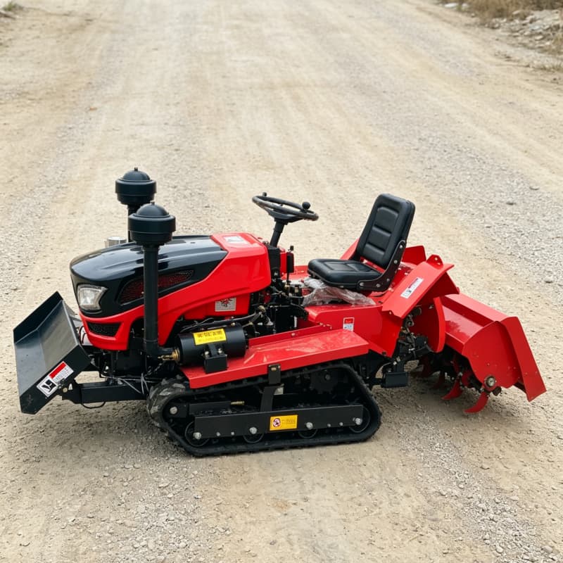 معدات زراعية دوارة مخصصة من ال - مراجعة Agriculture Farming Tractor وسعره