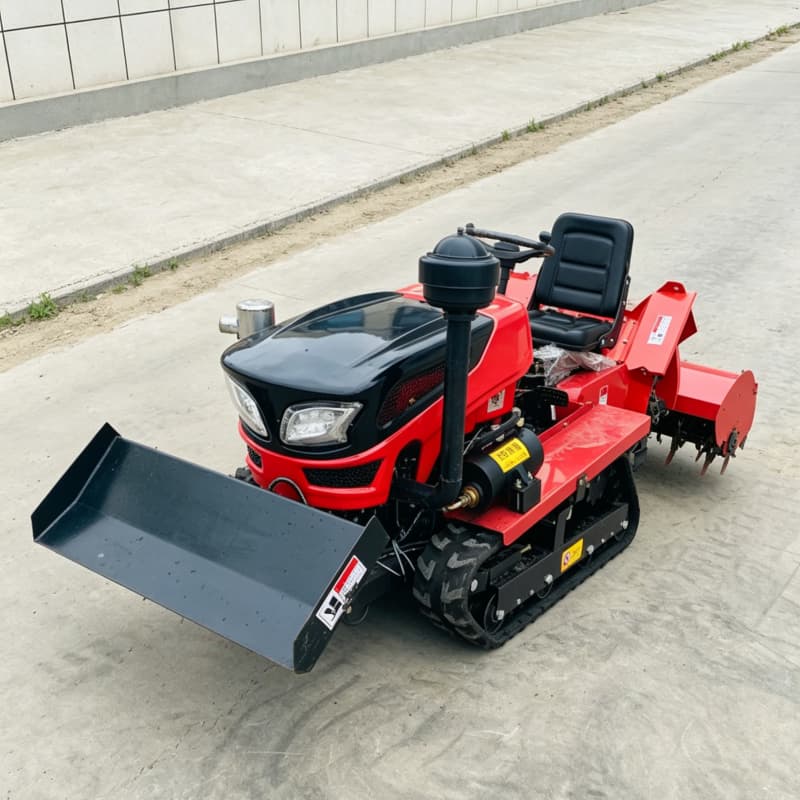 معدات زراعية دوارة مخصصة من ال - مراجعة Agriculture Farming Tractor وسعره